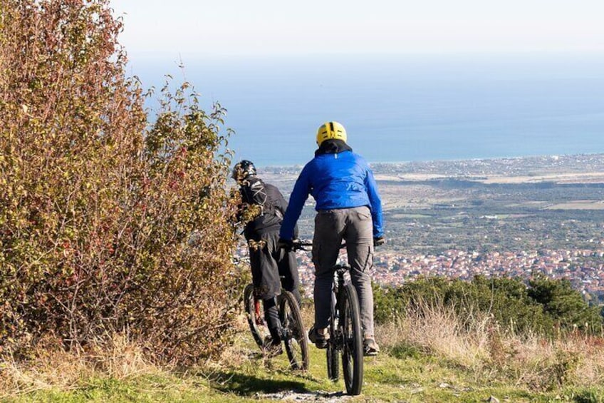 Private Guided E-Biking Tour on Mount Olympus