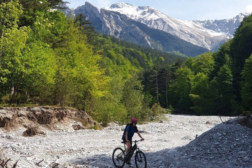 Private Guided E-Biking Tour on Mount Olympus