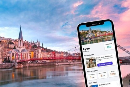 Lyon Exploration Game and City Tour on your Phone