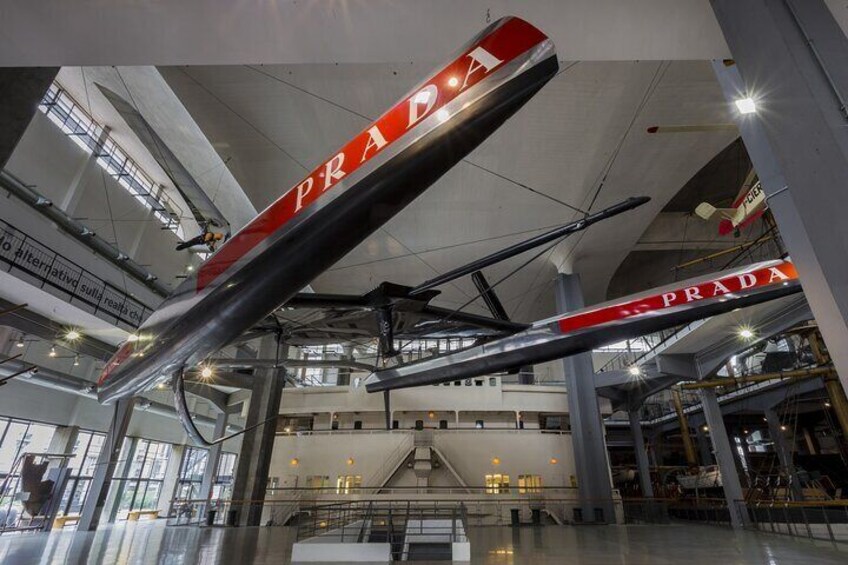 Entrance to the Leonardo da Vinci Science and Technology Museum