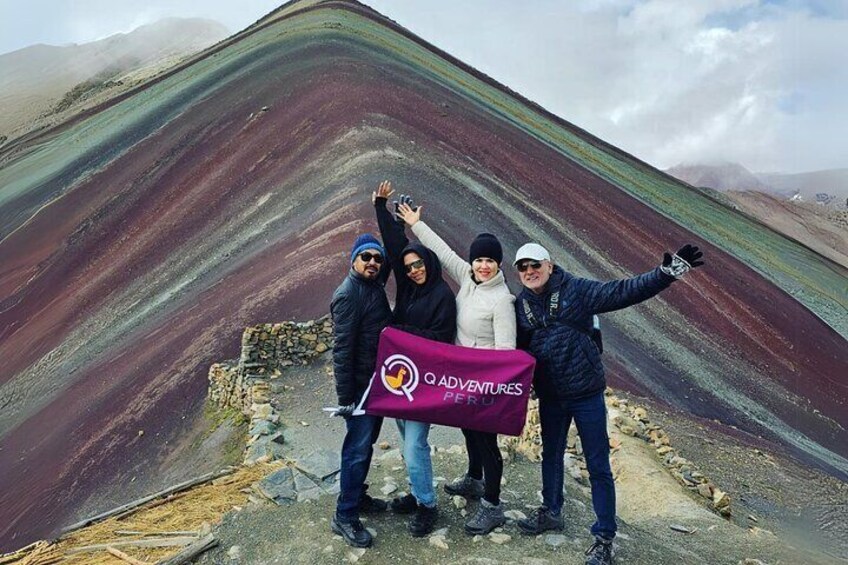 Rainbow Mountain with Q adventure