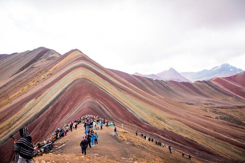 Rainbow Mountain scenic view