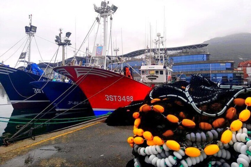 Tour of the seafaring Santoña and its fishing port