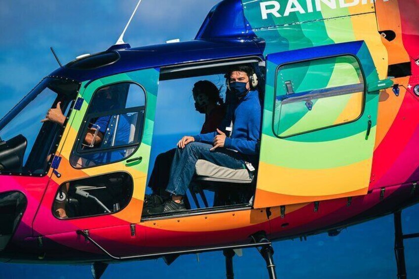 Enjoy a doors off or on helicopter tour around the Big Island