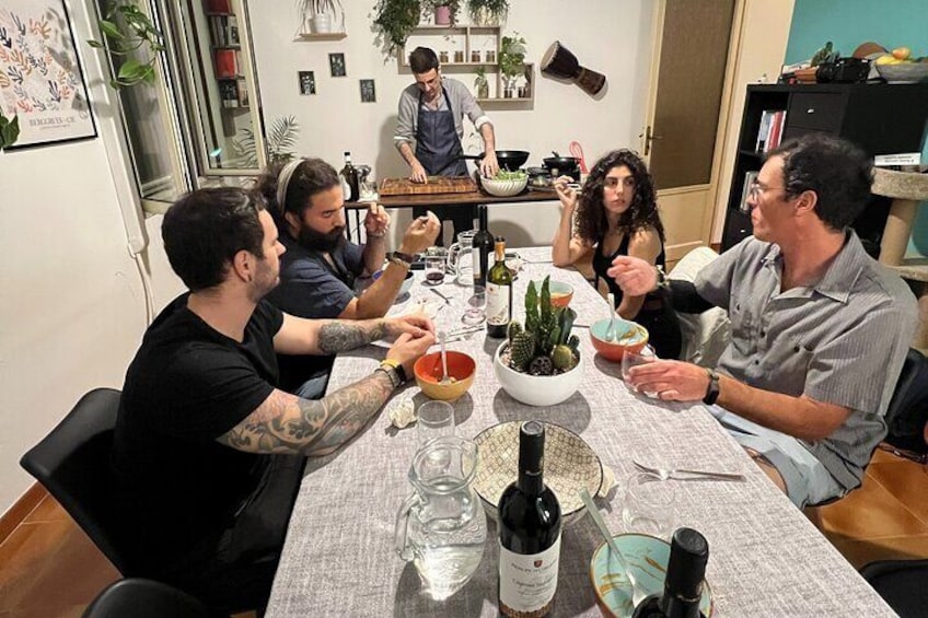 Sicilian Twist - Fusion cuisine Show Cooking and Social Dinner