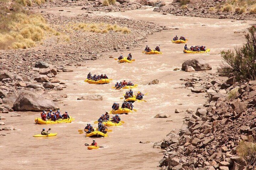 Half Day Rafting Adventure Excursion in Mendoza