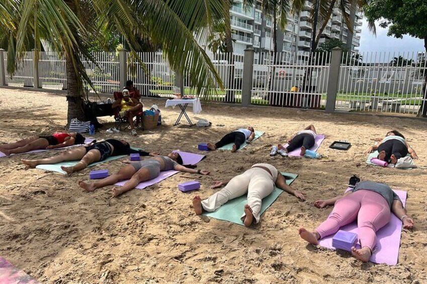 Beach Bliss Yoga in San Juan 