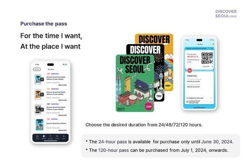 Discover Seoul Pass Mobile for Foreigner only