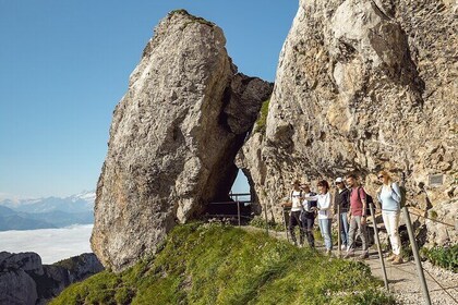 Mt. Pilatus Day Trip with Guided Hike and Swiss BBQ from Lucerne