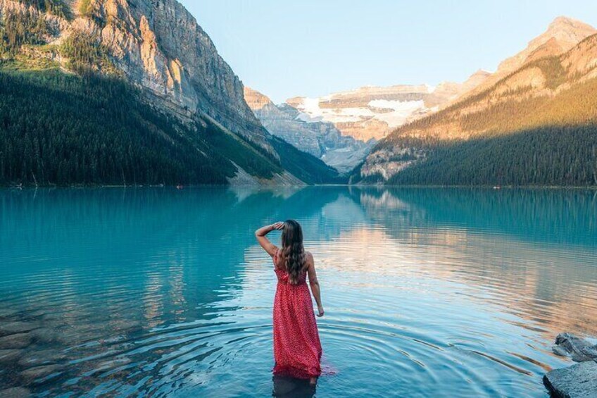 Lake Louise is the perfect photo spot.