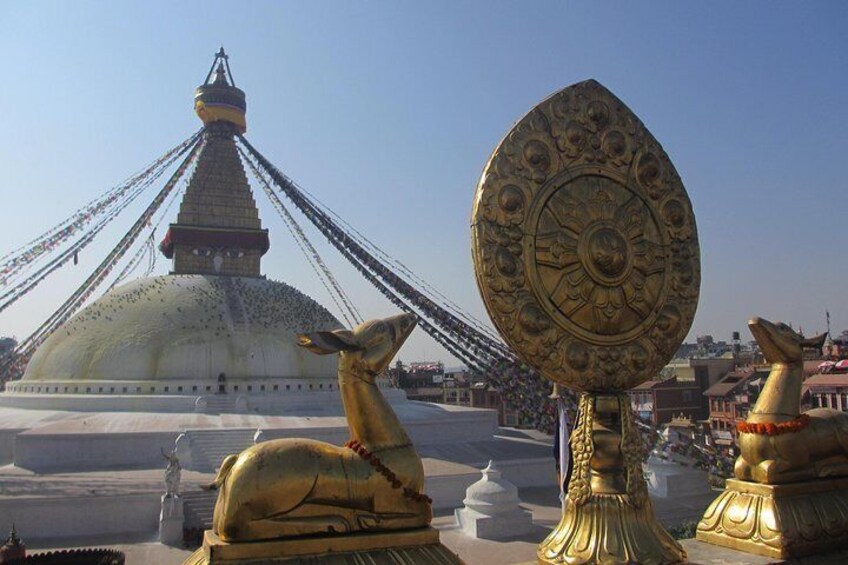 Boudhanaath Stupa.