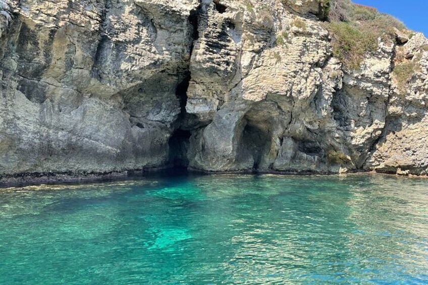 Brindisi dinghy cruise Gulf of Cagliari Snorkeling 