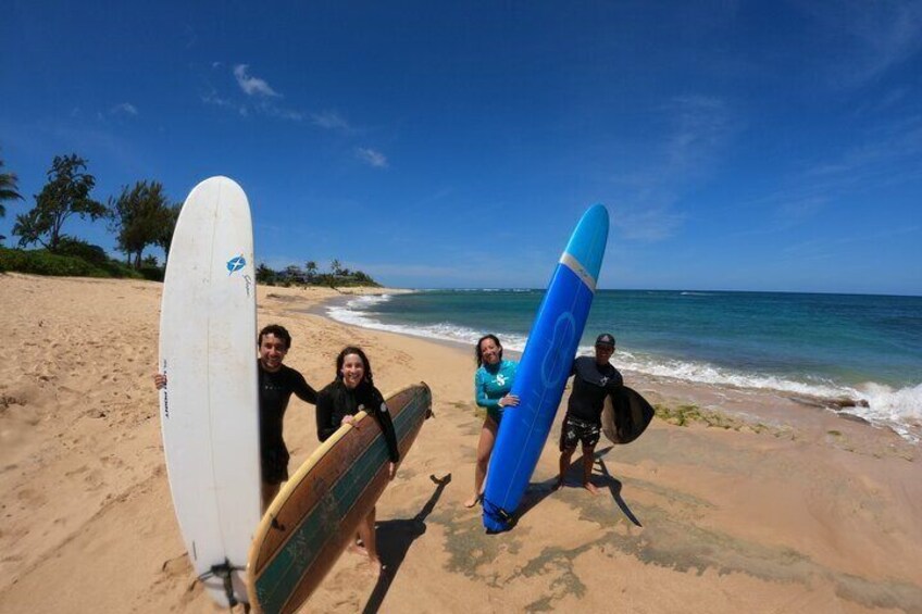 Beginner Surf Lesson in Haleiwa, Oahu