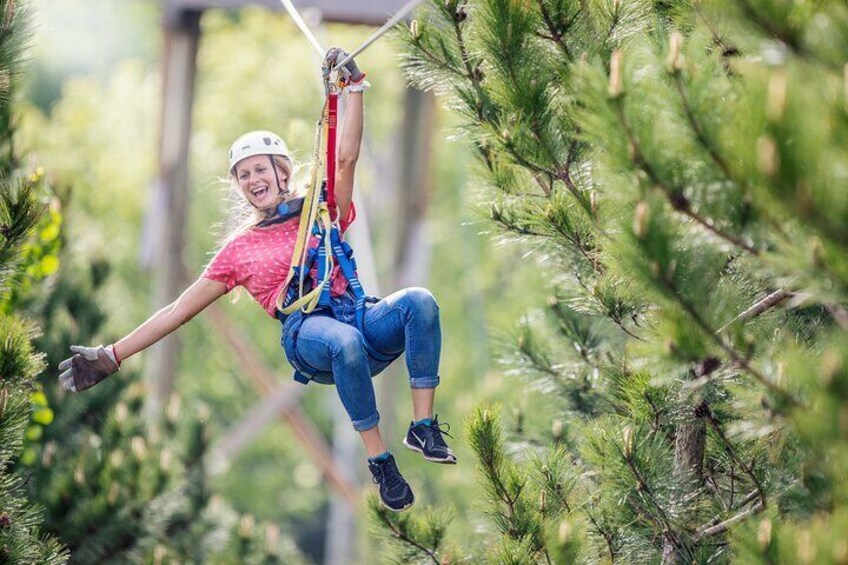 Minnesota's Premiere 7 Line Zipline Experience