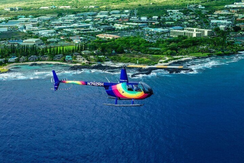 Kona Coastal Sights Unseen - 45Min Helicopter Tour - Doors Off/On