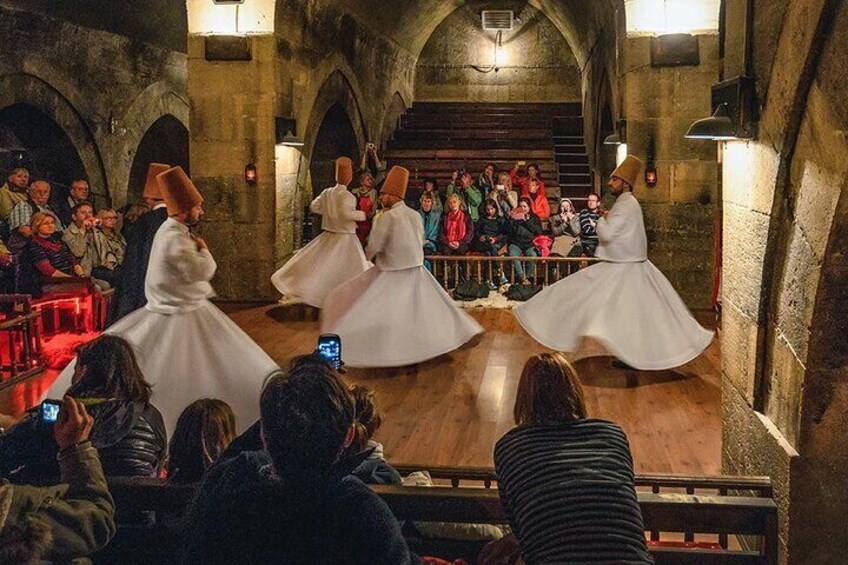 Cappadocia Dervishes Ceremony in Historical Caravanserai