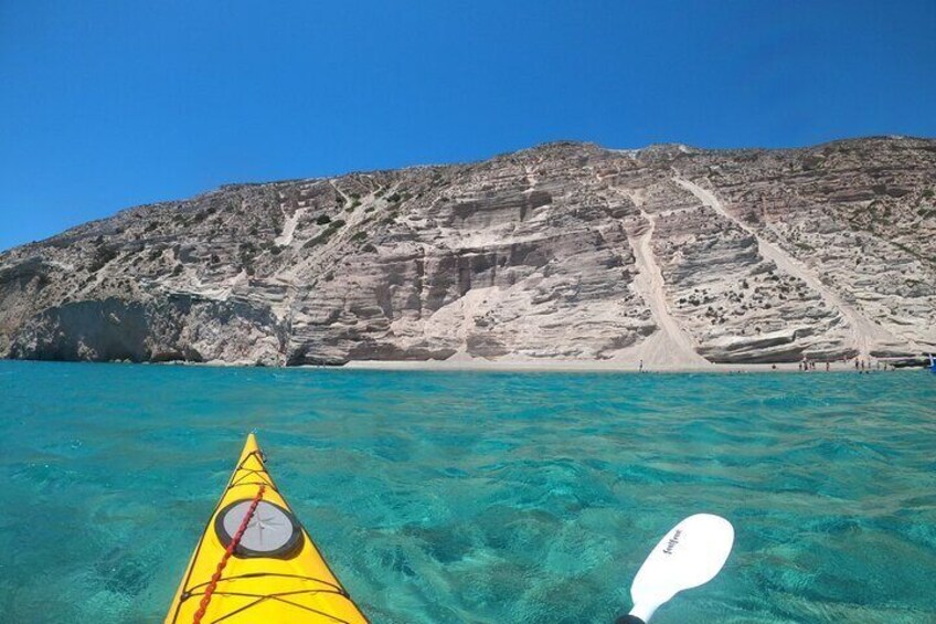Enchanting Semi Private Kayaking Tours in Milos