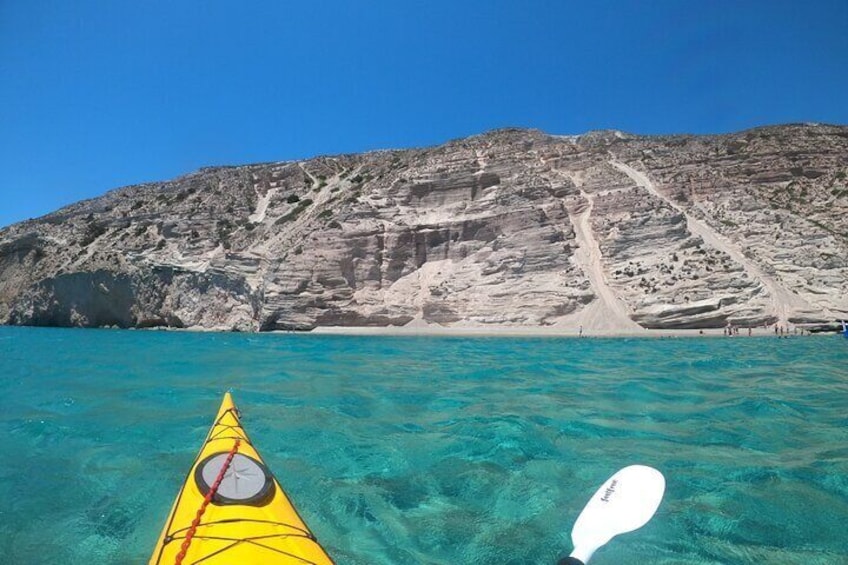 Enchanting Semi Private Kayaking Tours in Milos