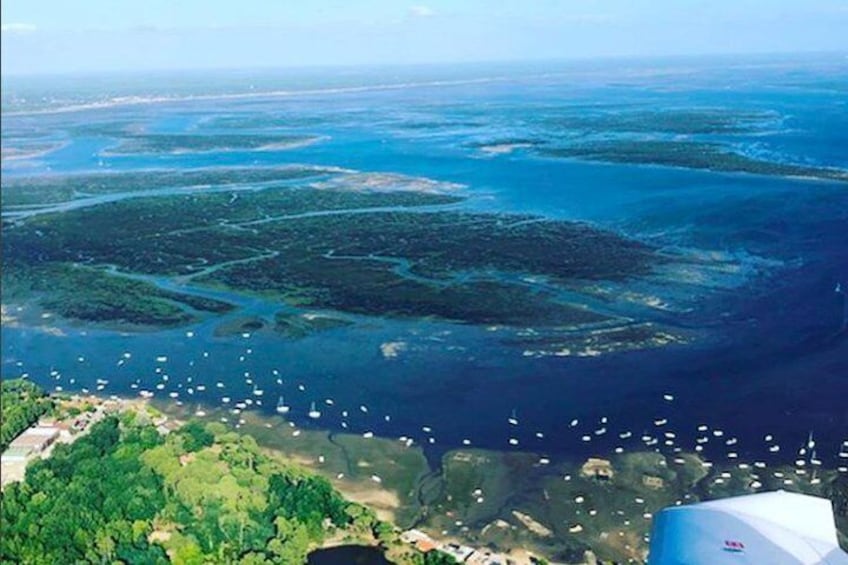 Private Sightseeing Flight above the Arcachon Bay