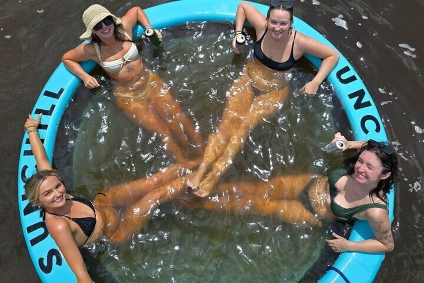 3 hour BYOB Morning Boat and Beach Excursion on Southern Charm