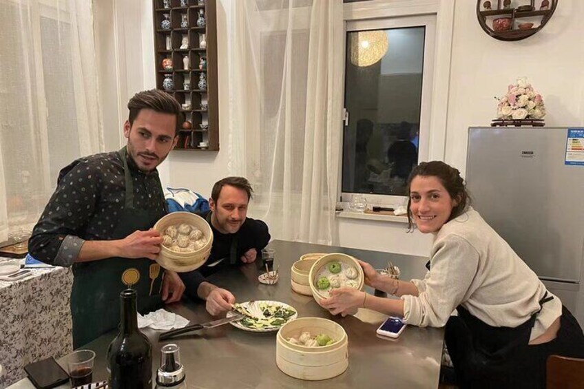 Vegan Soup Dumpling Making in Shanghai