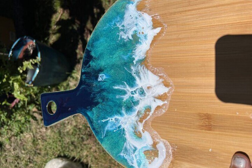  Make your own Maui Souvenir/Ocean resin class 