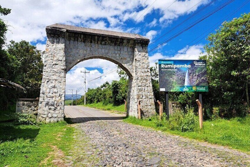 Driving on old ancient, agricultural roads and surrounded by photographic nature