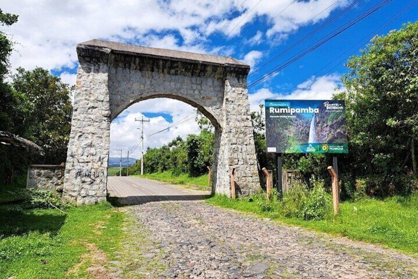Driving on old ancient, agricultural roads and surrounded by photographic nature