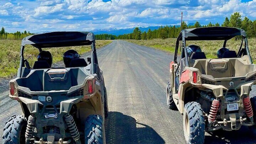 Trail views in the two seaters.