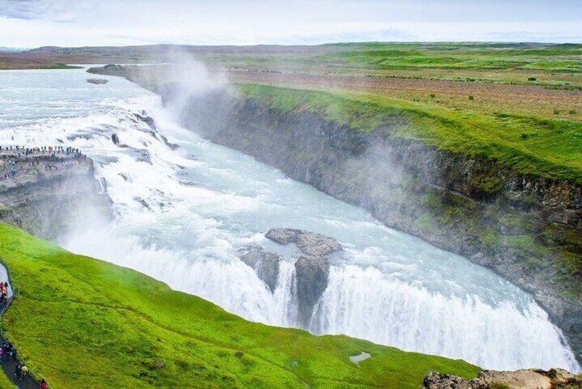 Gullfoss waterfall