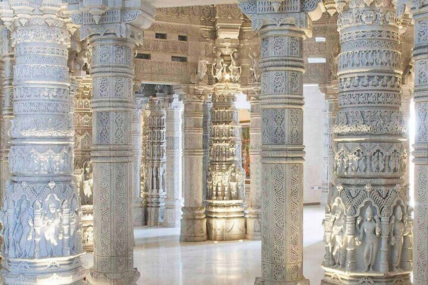 Inside Akshardham Temple