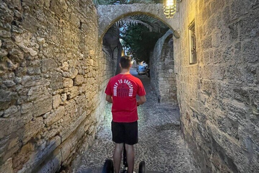 Rhodes by Night Segway Route