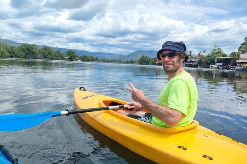 Sunset Scenic Kayaking and Swimming Activity