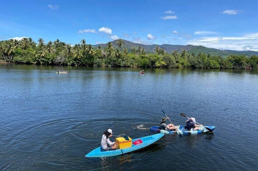 Sunset Scenic Kayaking and Swimming Activity