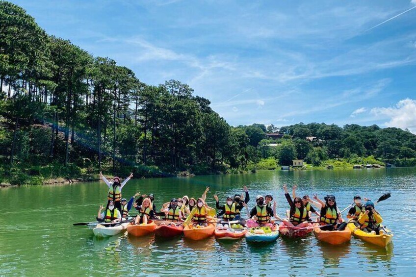 Da Lat Adventure: Tuyen Lam Lake Kayaking and Private BBQ Experience