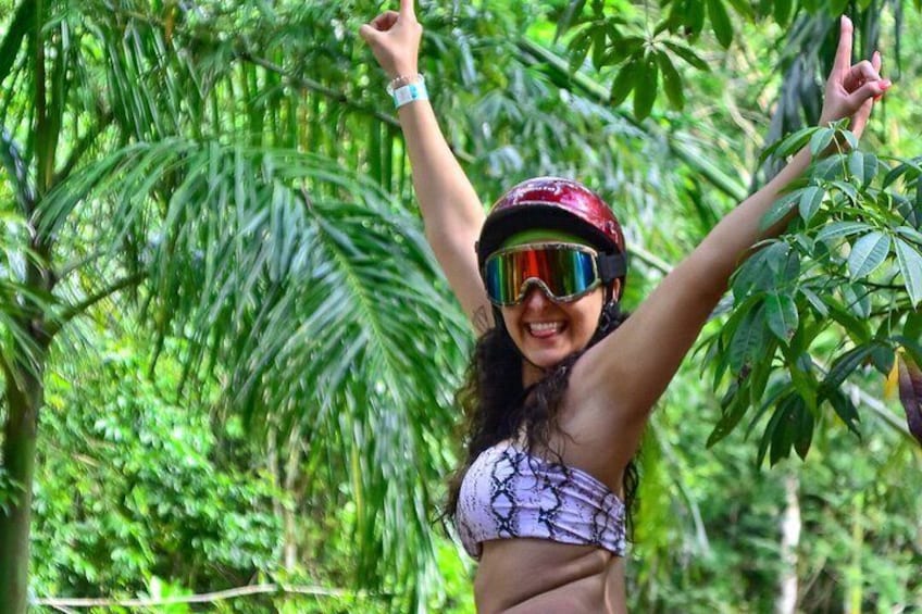 ATV Tour from Tulum or Riviera with Ziplines and Cenote Swim Day