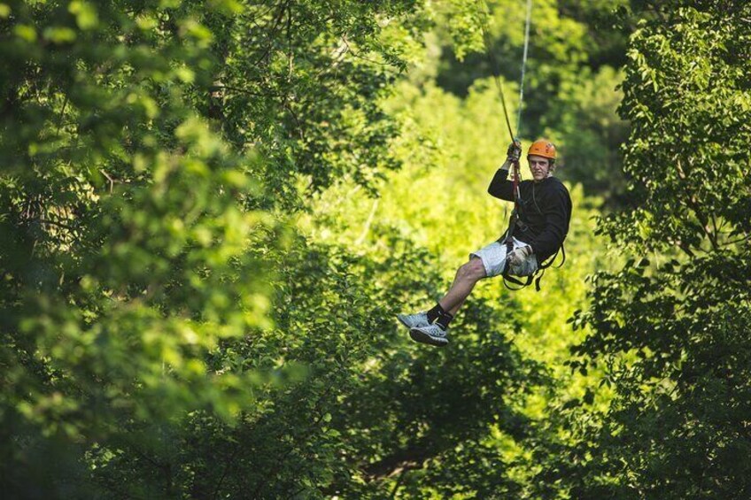 Minnesota River Valley 14-Line Thrilling Zipline Canopy Tour
