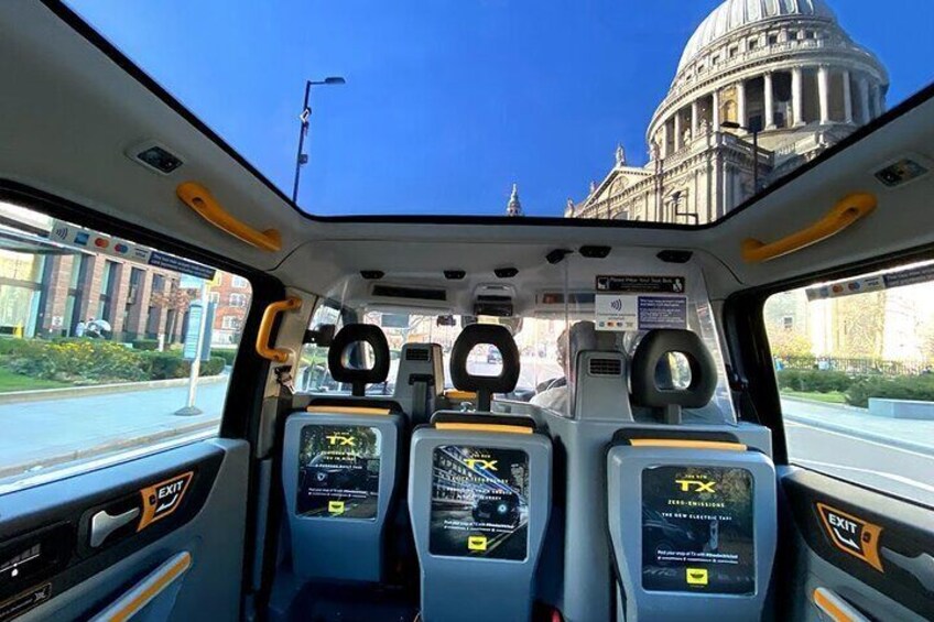 Full sun roofs in all our cabs mean not missing a thing. 