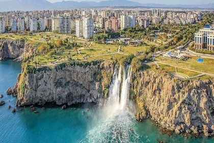 Antalya City Tour 2 Waterfall Boat Tour included the tickets