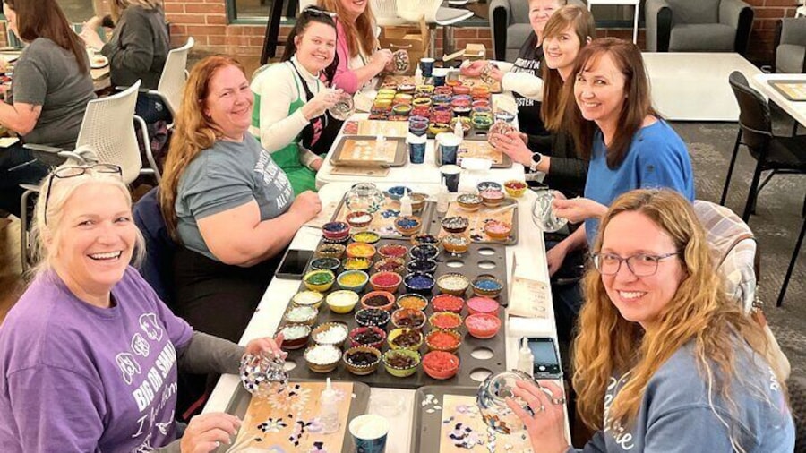 Mosaic Art Classes: Turkish Lamp Workshop