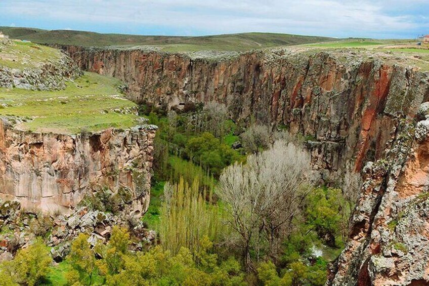 Full Day Guided Small Group Green Tour in Cappadocia