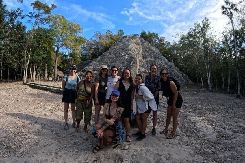 Private Tour to Coba, Monkey Sanctuary and Maya Community