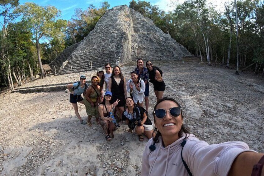 Private Tour to Coba, Monkey Sanctuary and Maya Community