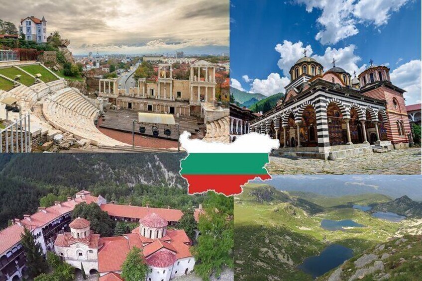 Best of Bulgaria: Plovdiv, Rila Monastery, 7 Rila lakes in 2 day tours