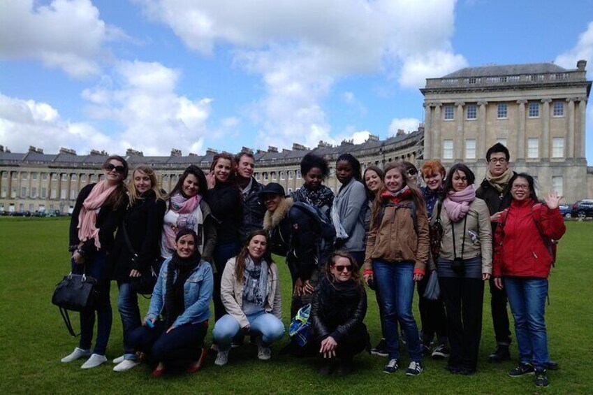 Bath city walking tour