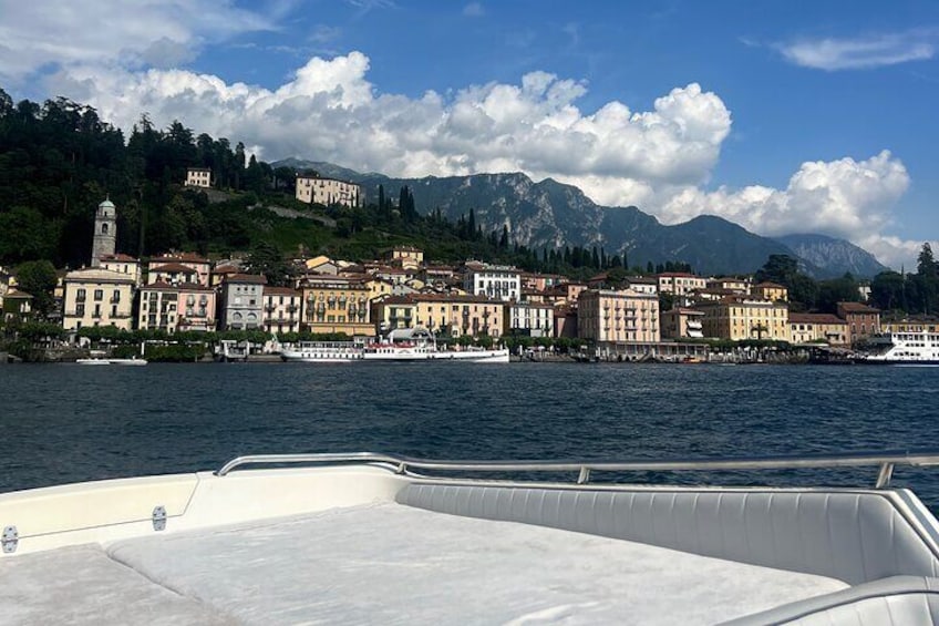 Bellagio boat view