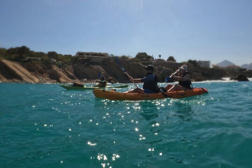 Kayaking in Serra Gelada in El Albir