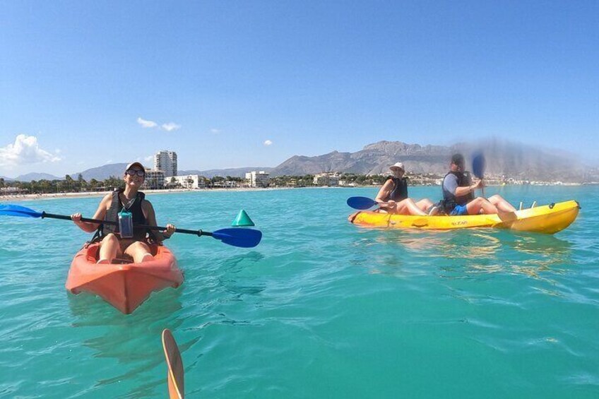 Kayaking in Serra Gelada in El Albir