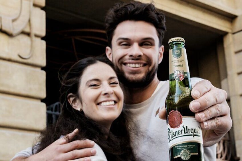 Prague Beer Pouring Class at Pilsner Urquell 