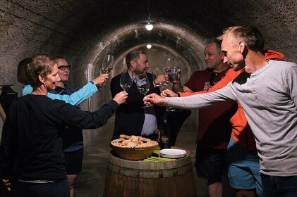 Wine Tasting in the Underground Fortress, Idrija hills